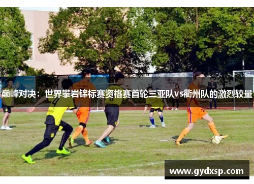 巅峰对决：世界攀岩锦标赛资格赛首轮三亚队vs衢州队的激烈较量